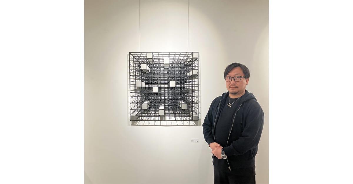 【アートギャラリープロジェクト】オオタキヨオ個展「Grid」：秩序と錯覚が織りなす、視覚の迷宮